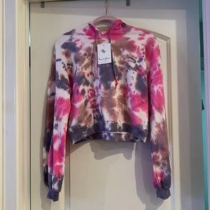 New with tags. Tie dyed hoodie.
